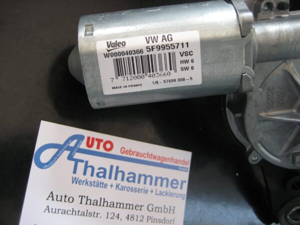 Wischermotor hinten Heckwischermotor 5F9955711 – Bild 3