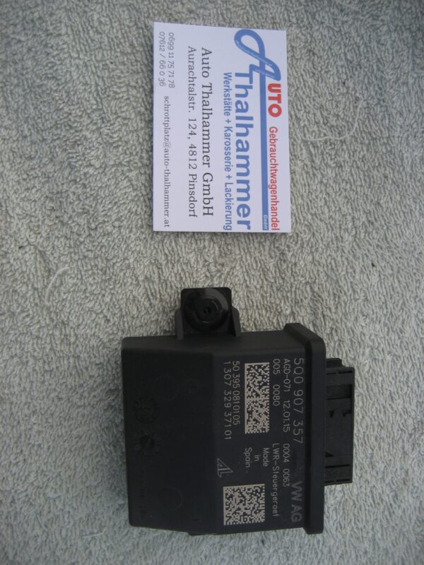 Innenraumsteuergerät LWR Steuergerät 5Q0 907 357 – Bild 2