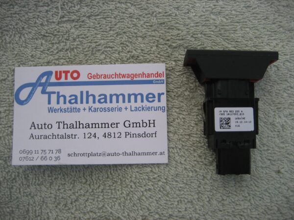 Warnblinkschalter 5F0953235A – Bild 3