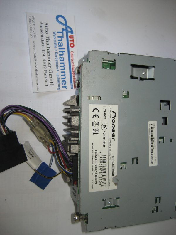 Autoradio SkodaAuto 1Z0035161C – Bild 3