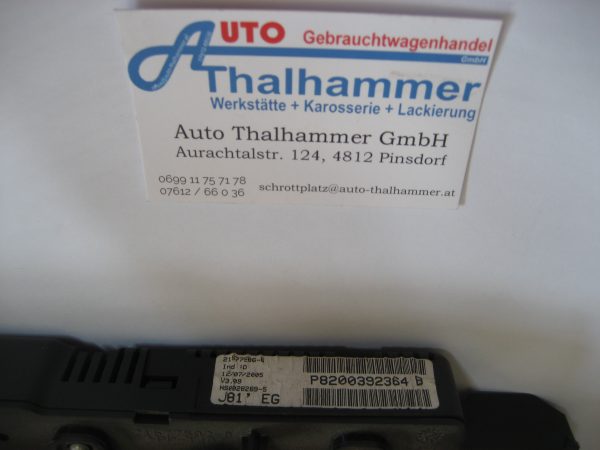 Renault Espace Tacho Kombiinstrument P8200392364B – Bild 3