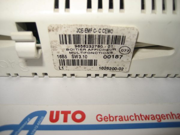 Peugeot Bildschirm Bordcomputer 9658232780 01 – Bild 4