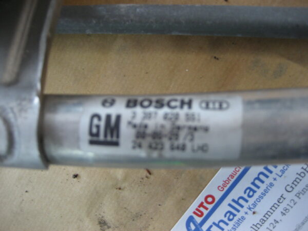 Opel Astra G  Scheibenwischermotor mit Gestänge vorne 3397020551 – Bild 4