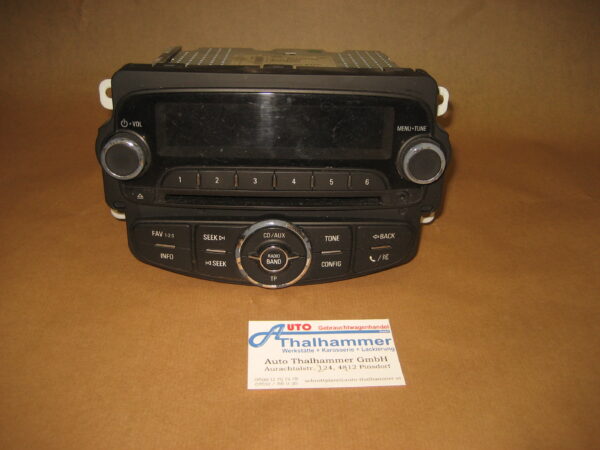 Chevrolet Aveo OEM Auto Radio 95494106