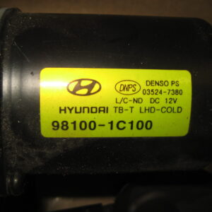 Hyundai Getz 2006 Wischermotor vorne mit Gestänge 98100 1C100 – Bild 4