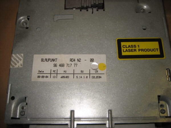 Peugeot 407 Radio Blaupunkt 9646871777 – Bild 3