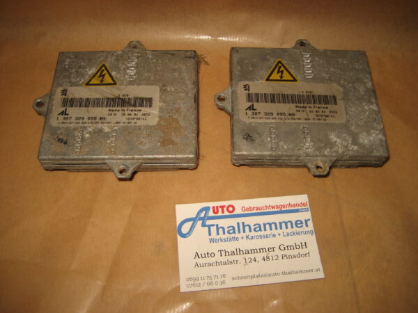 Peugeot 407 2004 Steuergerät für Xenonscheinwerfer 1 307 329 095