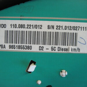 Peugeot 407 2004 Tacho 9651855380 – Bild 6