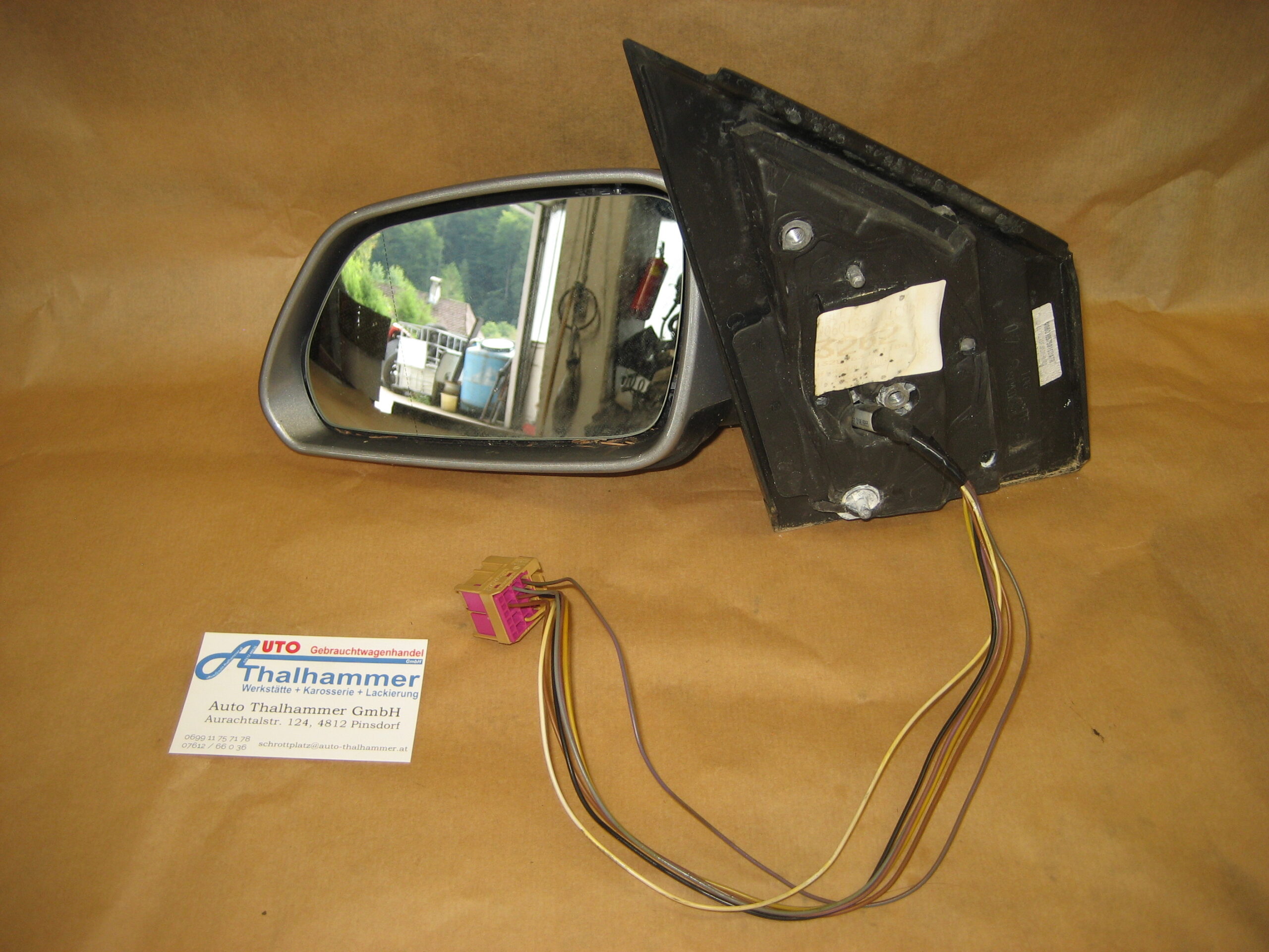 VW Polo 9N 2008 Außenspiegel links elektrisch verstellbar