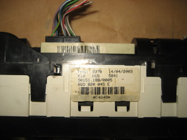 VW Polo 9N Klimabedienteil 6Q0820045E – Bild 3