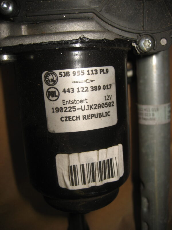 VW Skoda Seat Wischermotor mit Gestänge vorne 5JB 955113 PL9 – Bild 3