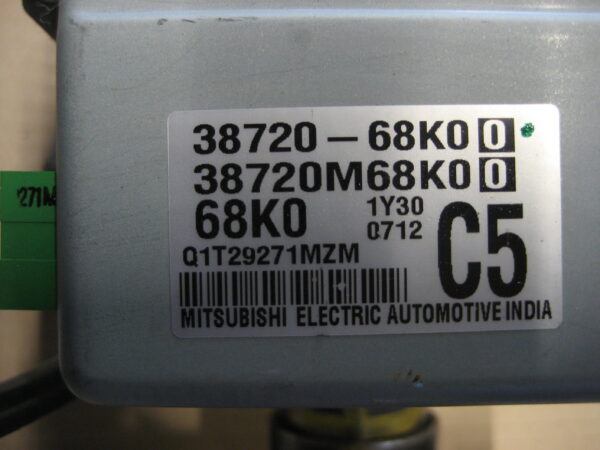 Suzuki Alto 2010 Lenksäule mit Zündschloß 48200M68K80 – Bild 3