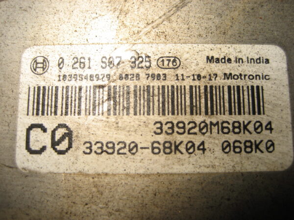 Suzuki Alto 2010 Motorsteuergerät 33920-68K04 – Bild 4