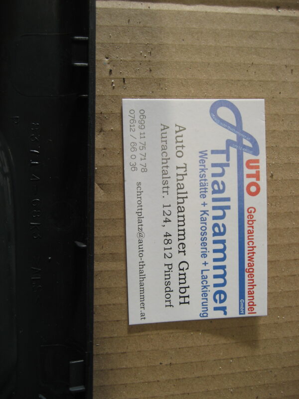 Suzuki Alto 2010 elektrischer Fensterheberschalter inkl. Abdeckung 83714-68K3 – Bild 3