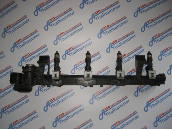 Ford Fiesta Kraftstoffverteiler Einspritzleiste VP8A6U – Bild 3