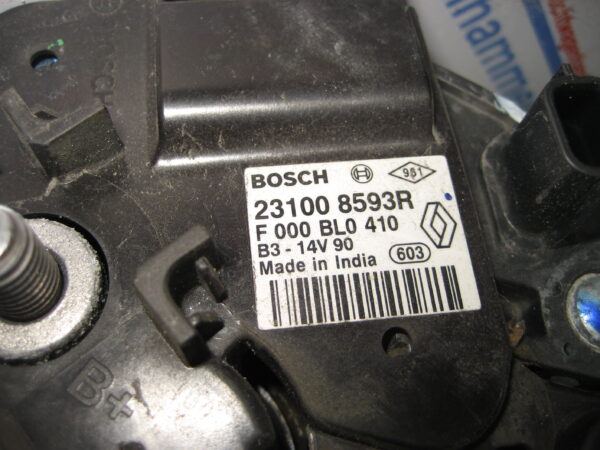 Dacia Sandero Lichtmaschine 231008593R