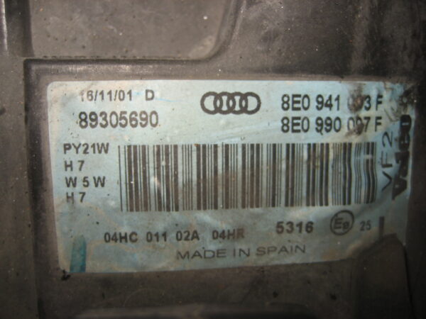 Scheinwerfer links 8E990007F – Bild 3