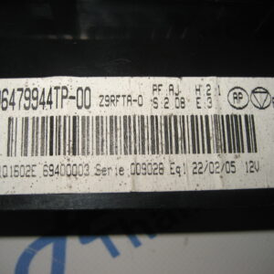 Peugeot 607 Klimabedieneinheit 96479944 – Bild 3
