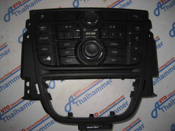 Opel Astra J Bedieneinheit 13337697 – Bild 2