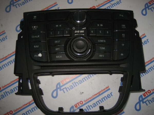 Opel Astra J Bedieneinheit 13337221 – Bild 5