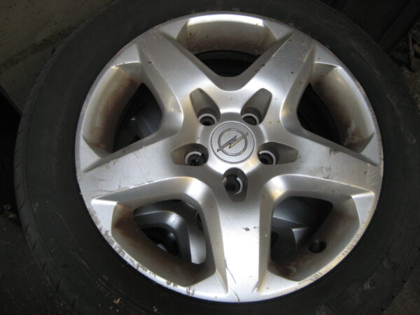 Opel Reifen Gummi + Felge 205/55 R16 6,5 J ET39 – Bild 3