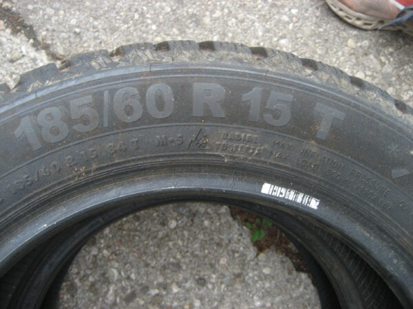 Winterreifen Semperit 2 Stück 185/60 R15 – Bild 2