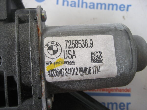 BMW X3 Fensterheber hinten rechts 7258536.9 – Bild 3