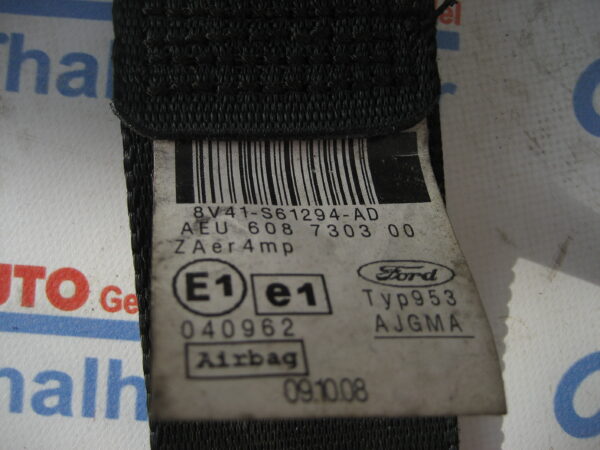 Ford Kuga 2010 Gurtstraffer Gurtpeitsche rechts – Bild 4