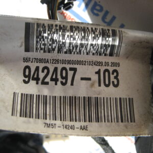 Ford Kuga 2010 Kabelbaumsatz Tür hinten links 942497-103 7M5T14240 – Bild 3