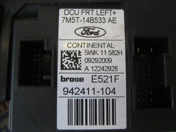 Ford Kuga 2010 Fensterhebermotor links vorne 7M5T-14B533AE – Bild 4