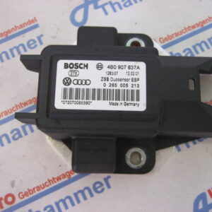VW Passat Längsbeschleunigungssensor Querbeschleunigungssensor Duosensor Elektronik Modul 4B0907637A