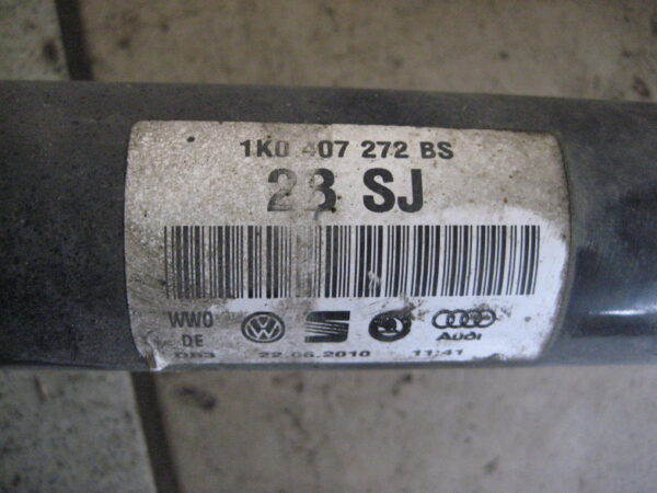 Seat BJ 2010 Antriebswelle vorne rechts 1K0407272BS – Bild 4