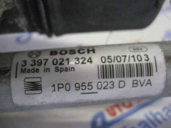 Seat BJ 2010 Wischer vorne Wischermotor Gestänge 1P0955023D – Bild 5
