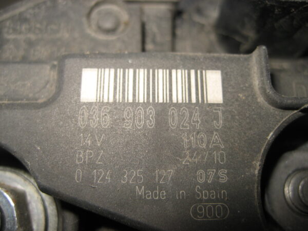 Seat BJ 2010 Lichtmaschine 036903024J – Bild 5