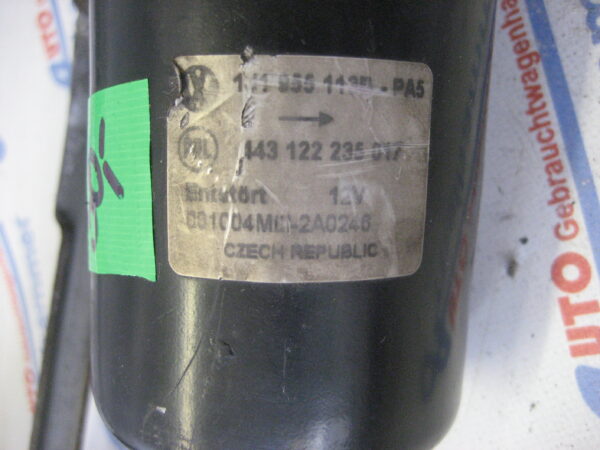 Seat BJ 2010 Wischermotor mit Gestänge 443122235017 – Bild 3