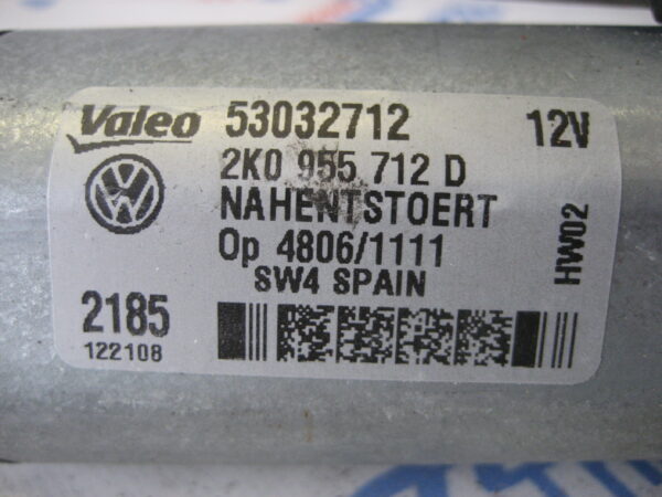 VW Caddy 2015, 2K0955712D Scheibenwischermotor Hinten – Bild 2