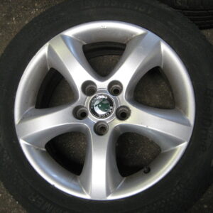 Skoda Fabia Felgen 6J 15 ET43 195/55 R15 – Bild 4