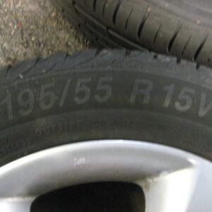 Skoda Fabia Felgen 6J 15 ET43 195/55 R15 – Bild 9