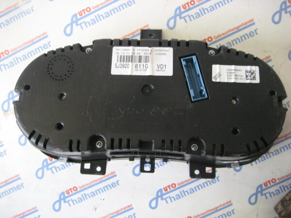 Skoda Fabia Tachoeinheit/Kombiinstrument 5J0920811G – Bild 2