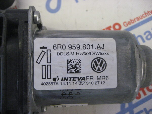 Skoda Fabia 6R0959801AJ Fensterheber/Fensterheber Motor Links Vorne – Bild 2