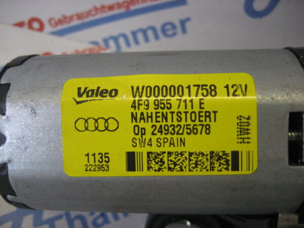 Audi A4 Avant 2015, 4F9955711E Heckwischermotor/Scheibenwischermotor hinten – Bild 3