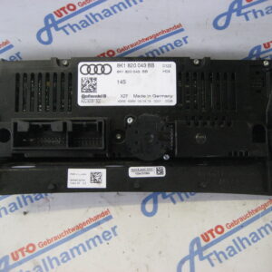 Audi A4 Avant 2015, 8K1820043BB Steuergerät Klimabedieneinheit – Bild 2