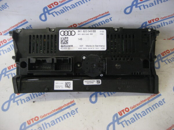 Audi A4 Avant 2015, 8K1820043BB Steuergerät Klimabedieneinheit – Bild 2