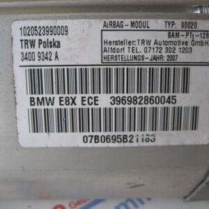 BMW 1er, 118d E87, 396982860045 Beifahrerairbag/Airbag rechts – Bild 3