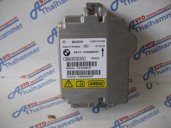 BMW 1er, 118d E87, 65779134280 AIRBAG Steuergerät