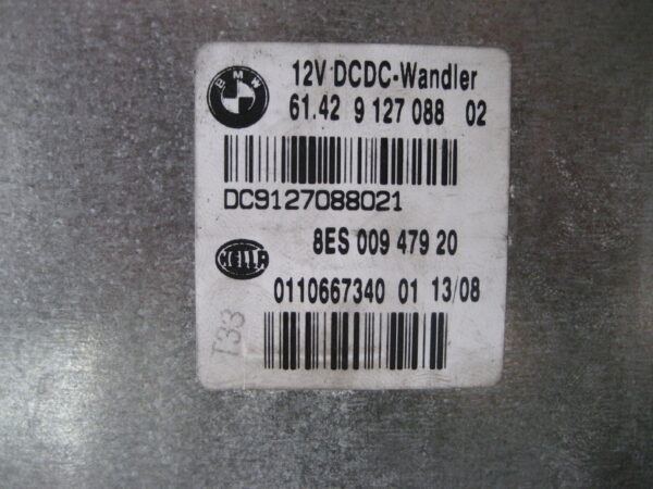 BMW 1er, 118d E87, 8ES00947920 Getriebesteuergerät DCDC-Wandler – Bild 2
