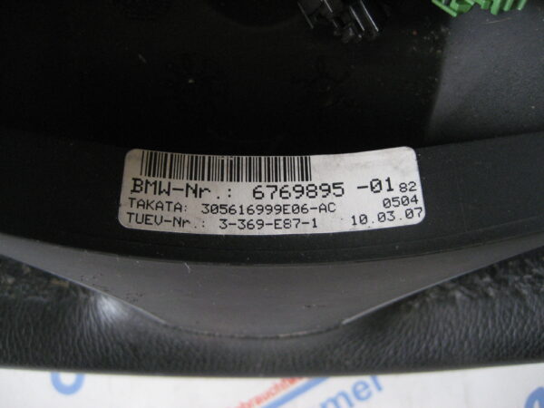 BMW 1er, 118d E87, 6769895 Multifunktionslenkrad/Sportlenkrad/Lenkrad – Bild 3