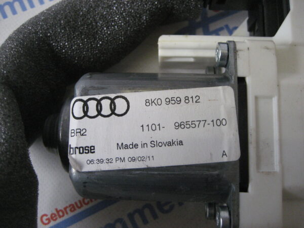 Skoda Yeti 2011, 8K0959812 Fensterheber Motor Rechts Vorne – Bild 2