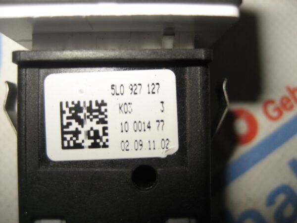 Skoda Yeti 2011, 5L0927127 Schalter für Reifendruckkontrolle – Bild 5