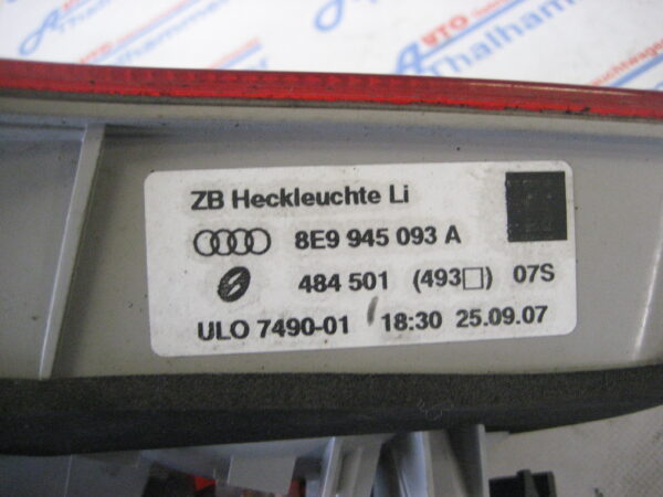 Audi A4 Avant 2007 Heckleuchte 8E9 945 093 A – Bild 3